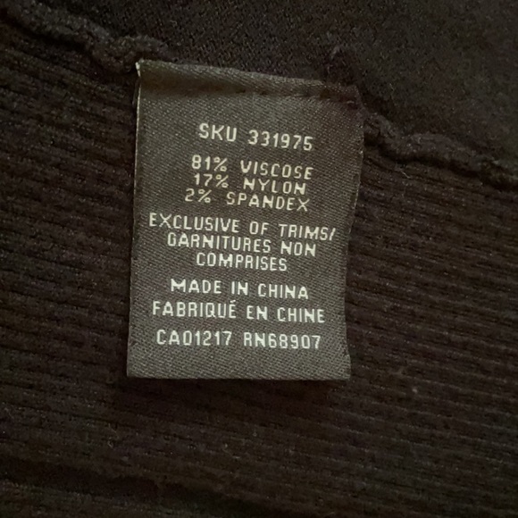 🖤 Cute Le Château boléro black sweater vest - Picture 3 of 5